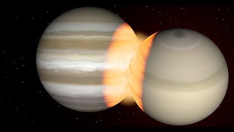 what would happen if Jupiter and Saturn collided (universe sandbox 2)