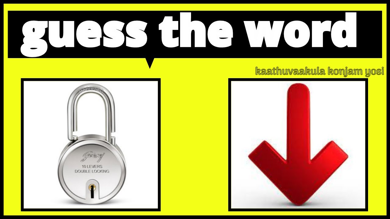 guess the word|connection game in tamil|riddle 34 - YouTube