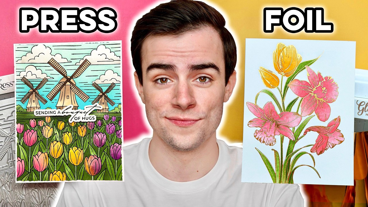 Press, Foil, & Stencil!🤯 These Cardmaking Products Do It ALL!