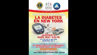 Conferencia Diabetes en City College of NY