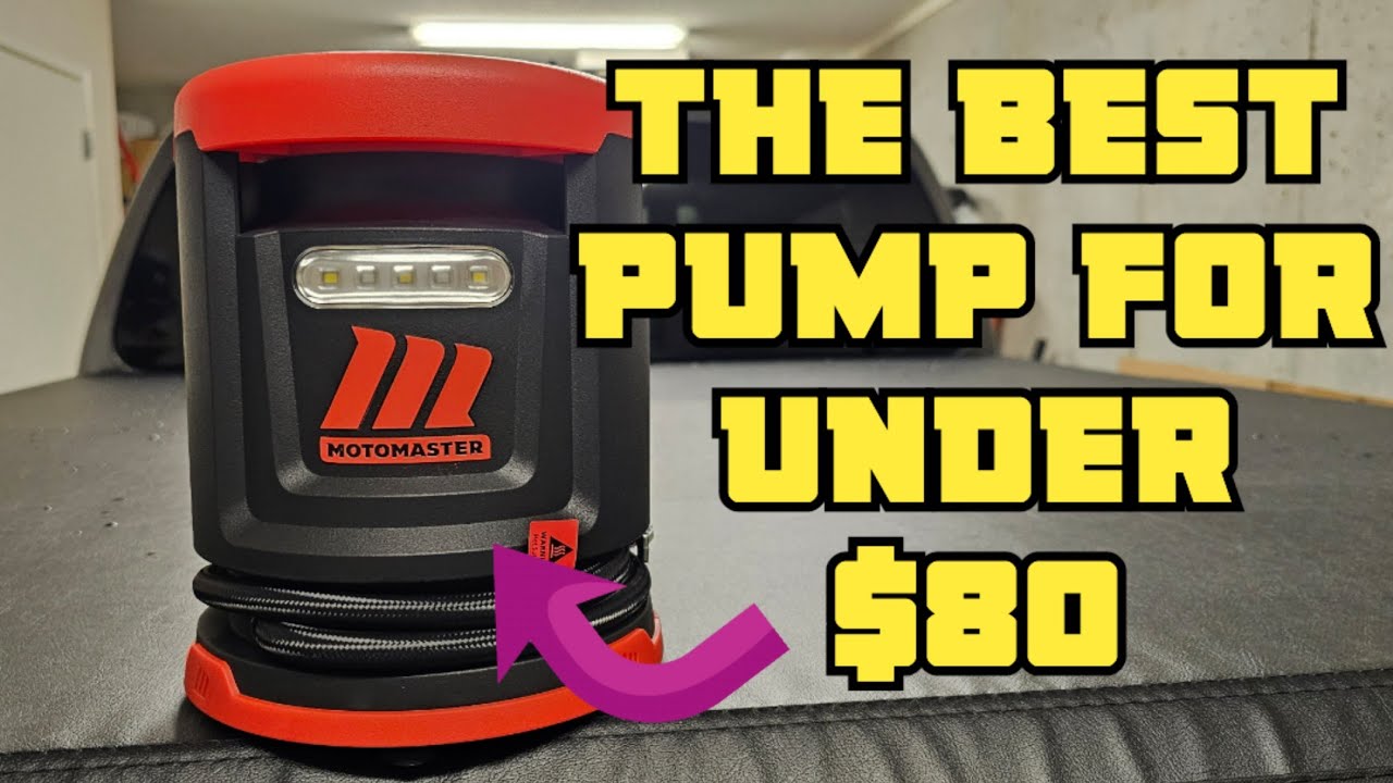 THE BEST PORTABLE AIR PUMP FOR CHEAP *ULTRA QUIET* YouTube