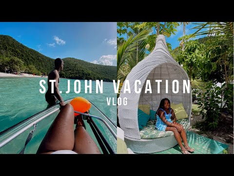 DAY TRIP TO ST JOHN | VIRGIN ISLANDS VLOG