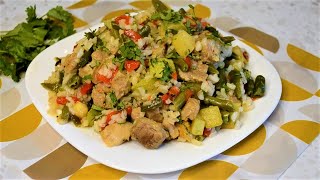 Нет слов какое вкусное летнее блюдо! От добавки еще никто не отказывался!