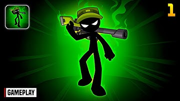 Stickman vs Zombie: Idle RPG Gameplay Walkthrough Part 1 (iOS, Android)