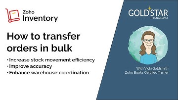 How to transfer orders in bulk in Zoho Inventory