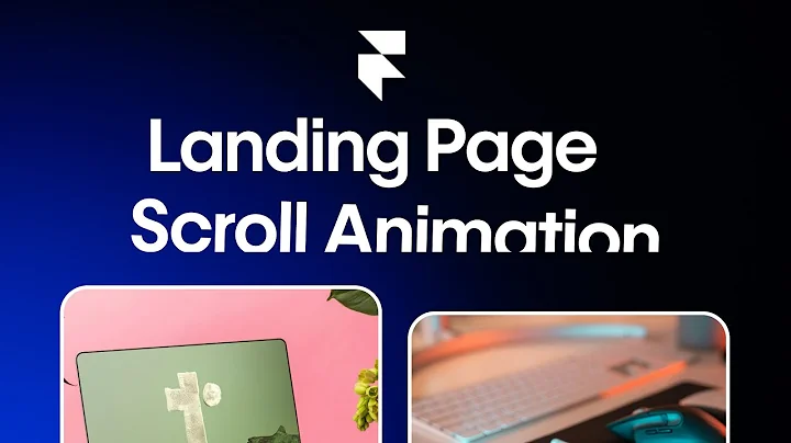 Framer Landing Page Animation Tutorial: Text, Scroll, and Infinite Horizontal Loop Animation.