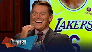 Kevin Wildes brings out the popcorn for Nick's response to Pat Beverley | FIRST THINGS FIRST