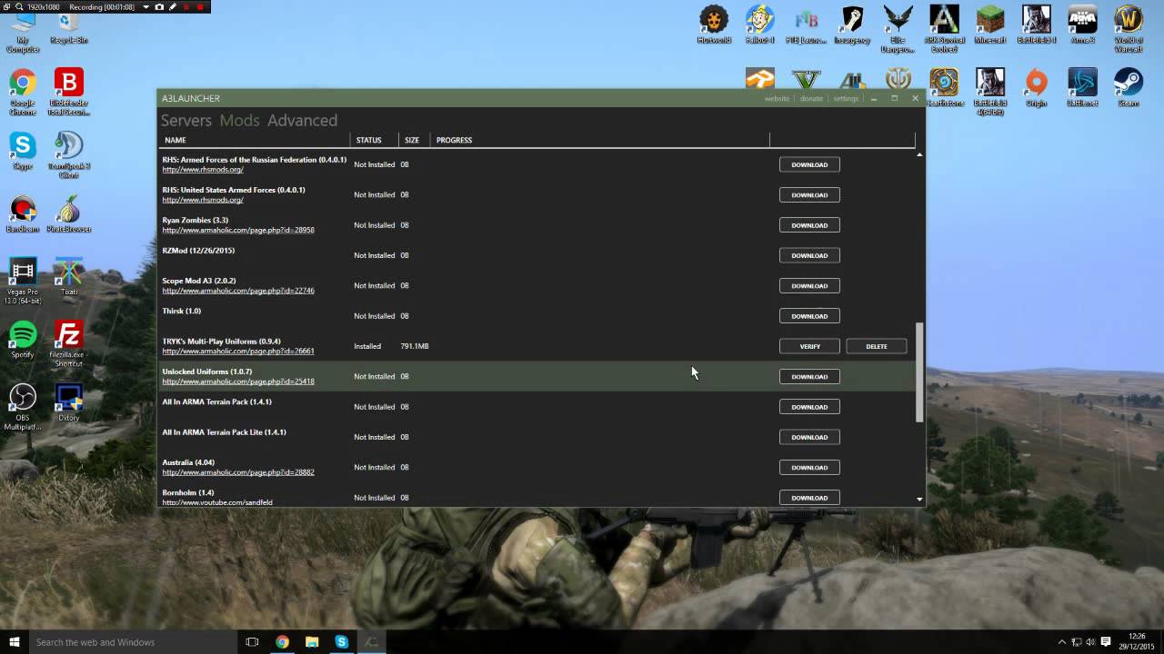 Arma 3 install mods  amyafsilaport1977's Ownd