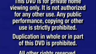 FBI Warning (DVD) / Hollywood Pictures Home Video Logo 2000-2001
