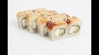 Ролл Дракон/Ролл Дракон в домашних условиях/Как приготовить ролл Дракон Ролл Дракон/Ролл Дракон в домашних условиях/Как приготовить ролл Дракон