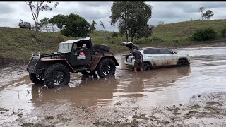 ELE TENTOU ACOMPANHAR OS JIPES E SE DEU MAL!!!🚜💨💨