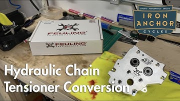 Feuling Hydraulic Chain Tensioner Conversion for H-D Twin Cam