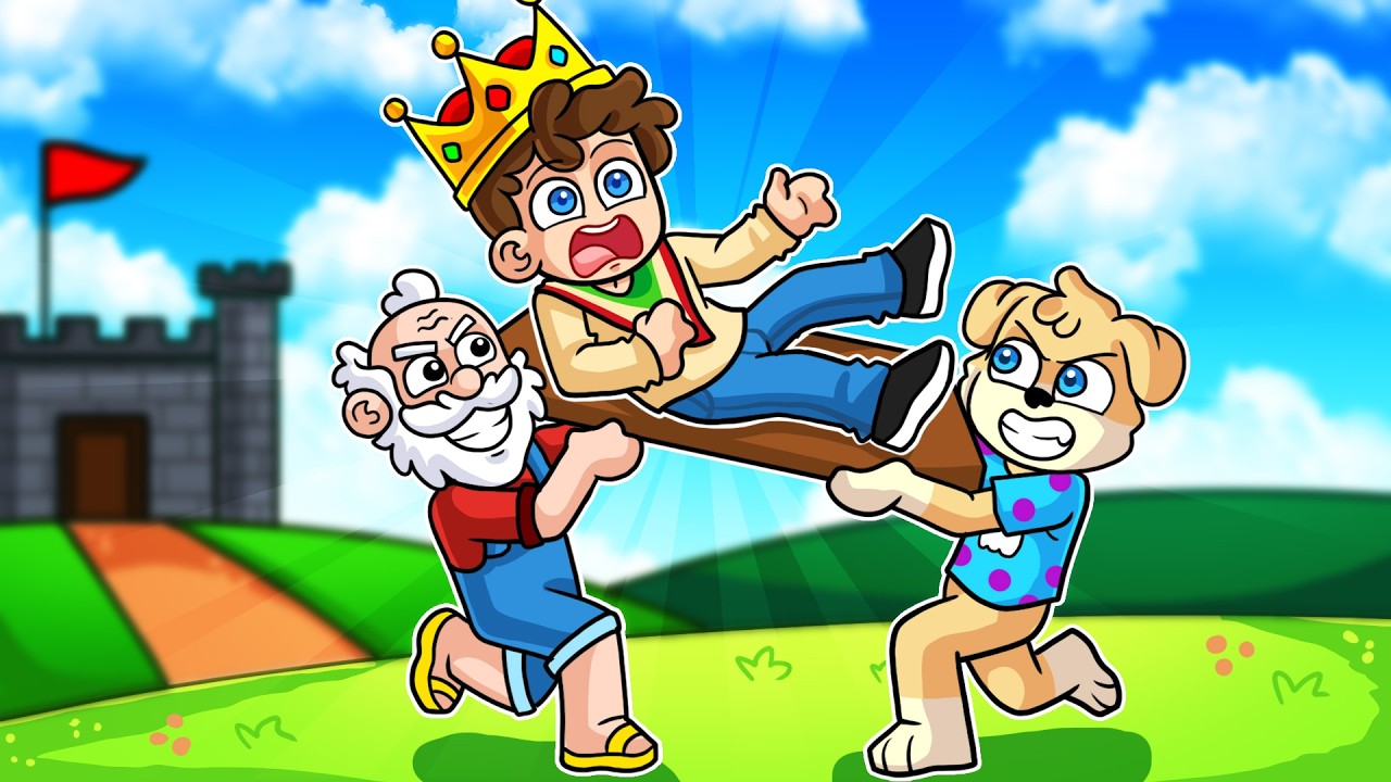 QUE NO SE CAIGA EL REY 😂👑 o mueres... 💀 SILVIOGAMER en HOLD YOUR KING