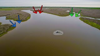 Fishing Large Estuaries, Drains, and Grasslines for Whatever Bites