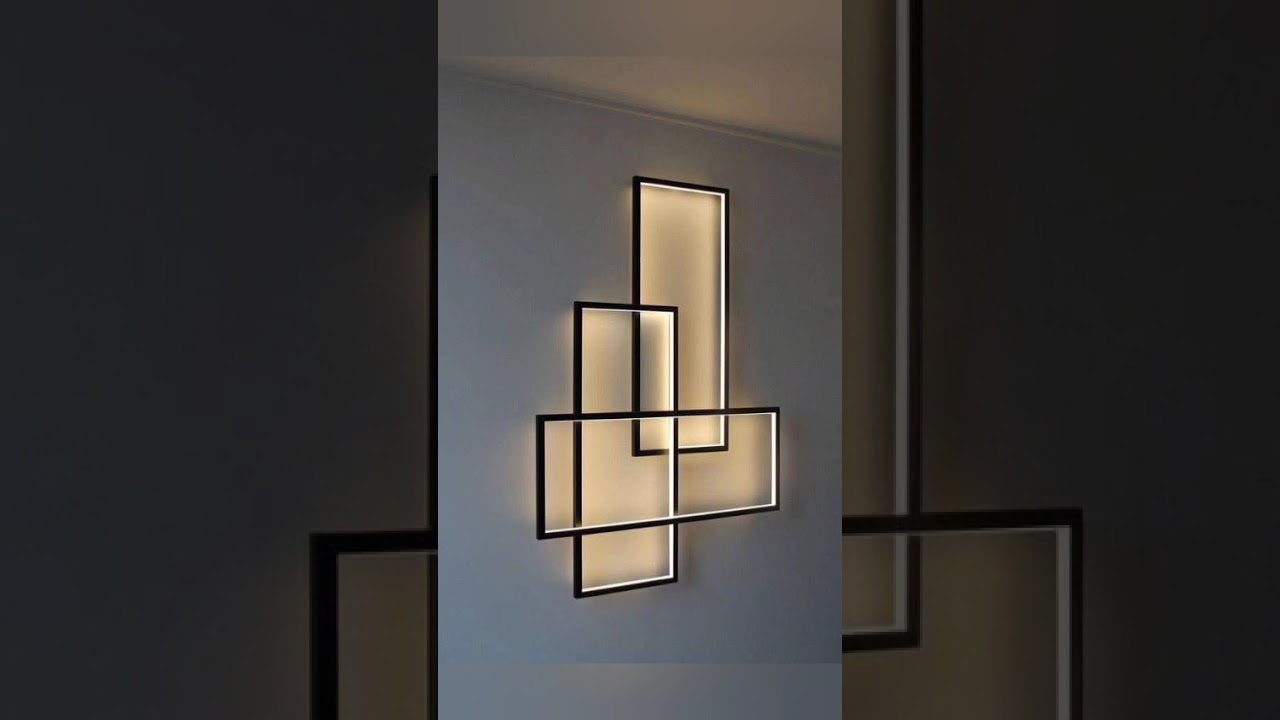 Diseños modernos y Creativos para iluminar Interiores 😍🏡✨👇
