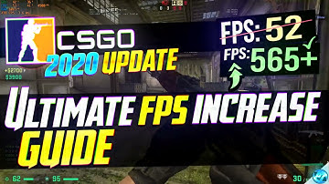 🔧 CSGO  Dramatically increase performance   FPS with any setup! 2020 UPDATE