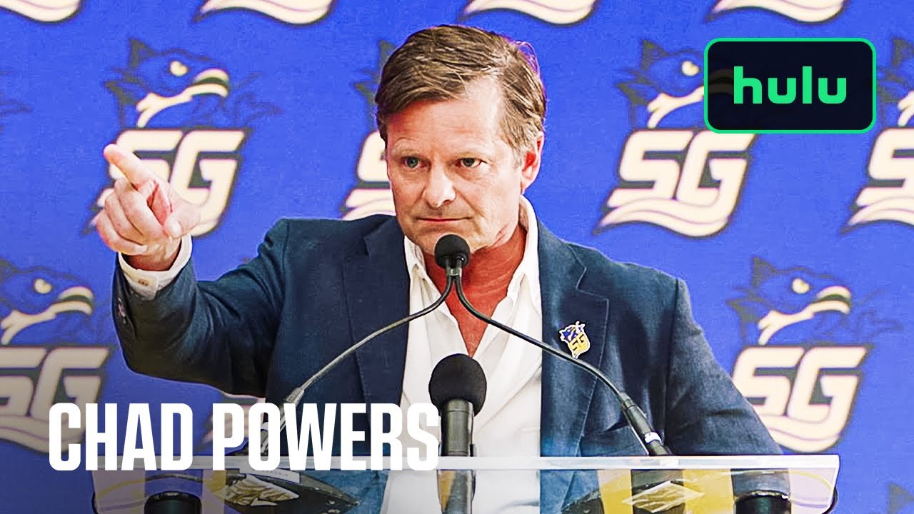 Chad Powers | Media Day Press Conference | Hulu