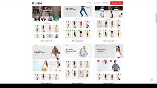Kumo- Fashion eCommerce HTML Template ecommerce fashion store