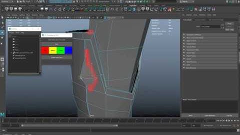 maya Fix Self Intersecting Geometry Script
