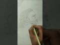 MSD MS Dhoni face and hair outline #drawing #art #shortsfeed #ipl #msdhoni