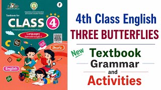 Three Butterflies 4th Class English Textbook//Activities//