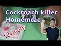 Cockroach killer home made in 1 minute ,Cheap and effective , I used 7 days to verify this formula