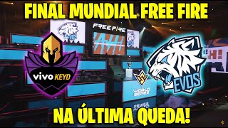 VIVO KEYD VS EVOS PHOENIX ! O CAMPEÃO FOI DECIDIDO NA ULTIMA QUEDA! FINAL MUNDIAL DE FREE FIRE