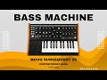 Moog subsequent 25  bass machine soundset  custom presets