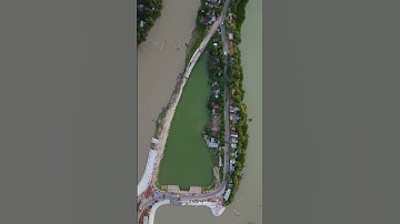 Sluice Gate View By DJI MINI2