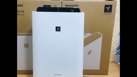 Hướng dẫn sử dụng máy lọc không khí Sharp KC-J50 nội địa Nhật