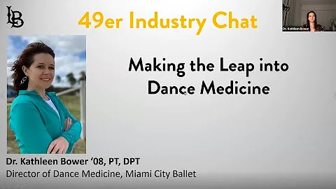 49er Industry Chat with Dr  Kathleen Bower 08, PT,...