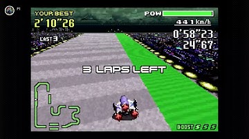 F-Zero: Maximum Velocity - Tenth Zone East: Plummet Circuit [Training] (2