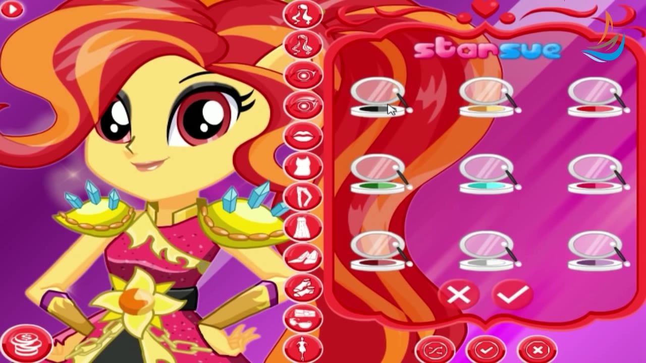 ♥™ - MLPEG Legend of Everfree: Crystal Guardian Sunset Shimmer (Dress ...