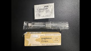 How to Make Push Dose Epinephrine from Cardiac Epinephrine
