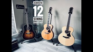 Acoustic Guitar 12string shootout featuring Guild F412, Gibson J45 and Eastman AC33012E