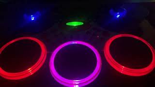 Electronic drum mixer LED LIGHT MOD complete success!
