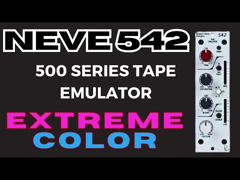 Neve 542 Tape Emulator Review and Demo: The Ultimate Color Box?