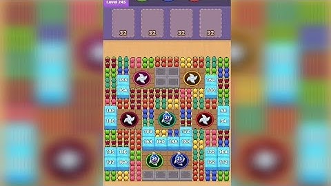 Fruit Hole Level 245 Hard Walkthrough Solution 