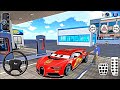 New Lighting McQueen Car For Refueling -3D Driving Class - Gameplay Android IOS Gameplay -2025