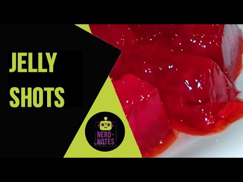 JELLY SHOTS para final de semestre