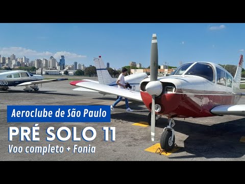 Aeroclube De São Paulo PS11 Voo Completo Com Fonia 
