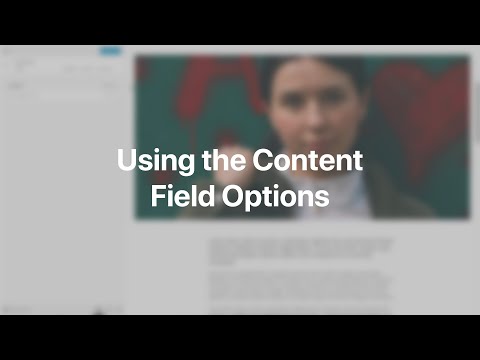 Using the Content Field Options | YOOtheme Documentation (WordPress)