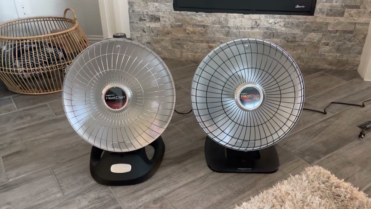 Presto HeatDish Plus Tilt Parabolic Heater