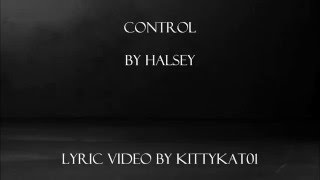 Control - Halsey (Lyric Video)