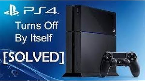 PS4 Randomly Turns Off Issue Easy Fix  | NEW 2021!
