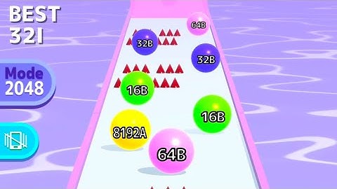 Ball Run 2048 All Levels Gameplay ( Android iOS) Level 90