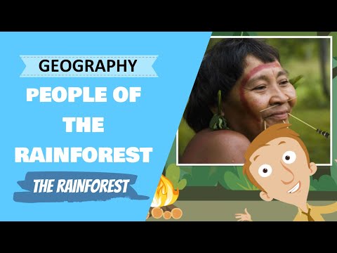 Geography - People of the Rainforest (Primary School Geography Lesson)