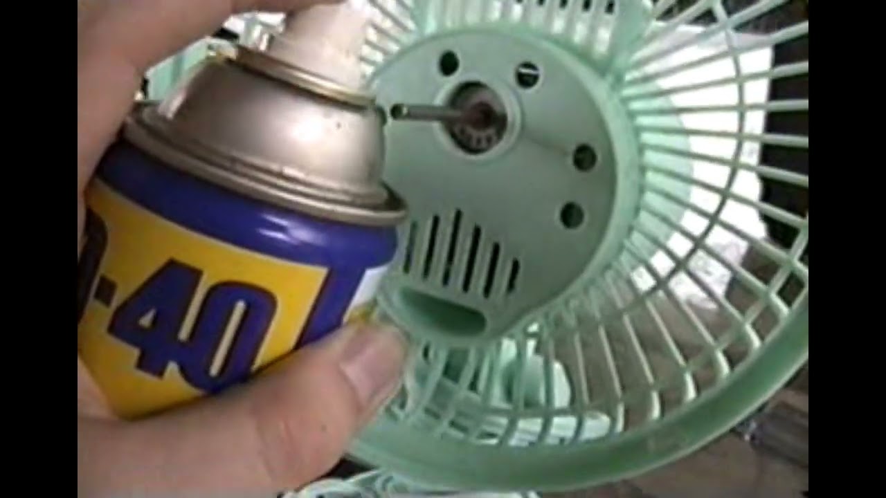 Let's oil a fan! YouTube
