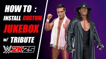 WWE 2K25 Tutorial | How to Add Custom Theme Songs & Jukebox Music (Tribute Setup) | Step-by-Step