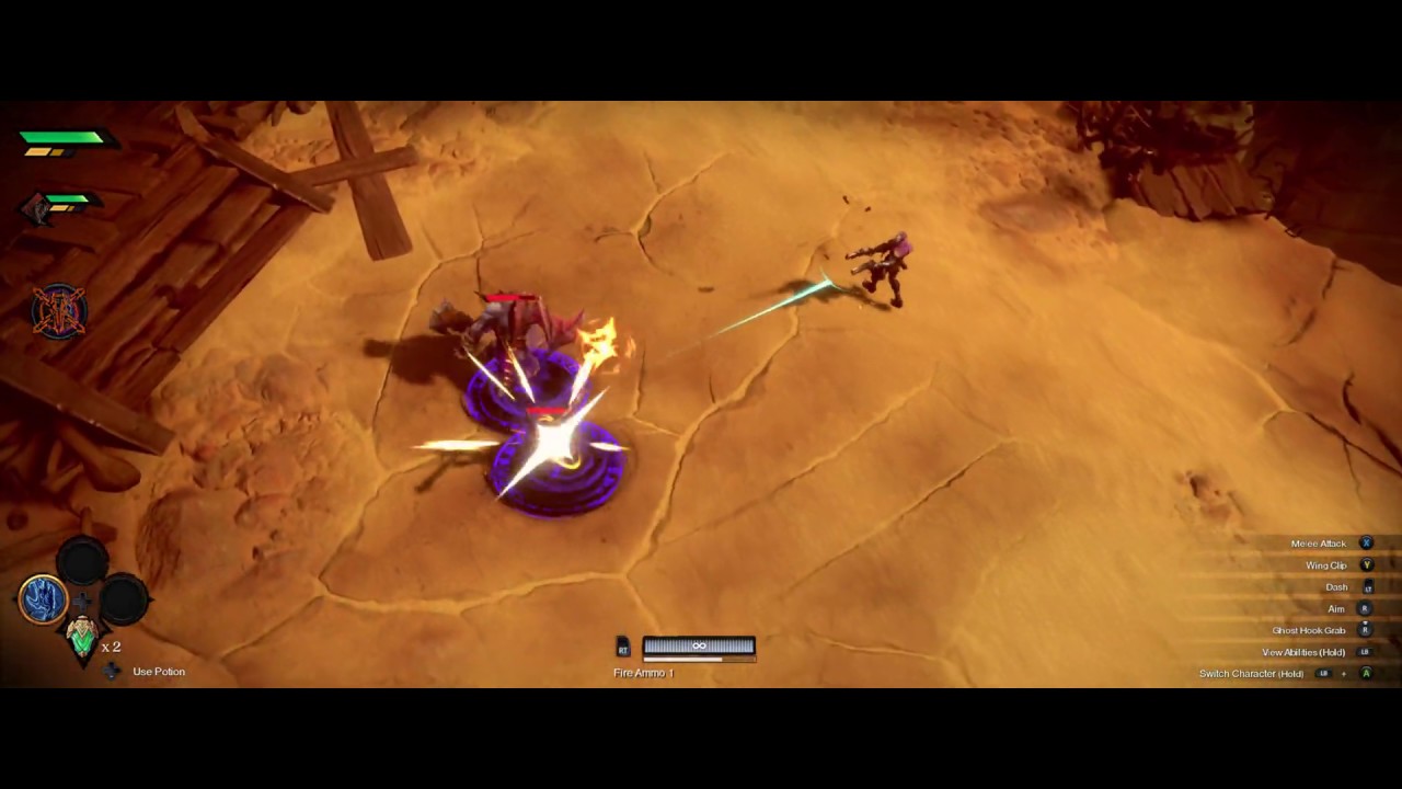 Darksiders Genesis 1 Dethroned Climb To The Top of 2nd Tower Hook